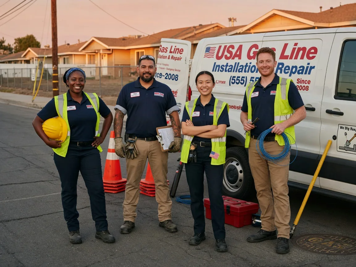 Gas Line Installation company in Brinkhaven, OH
